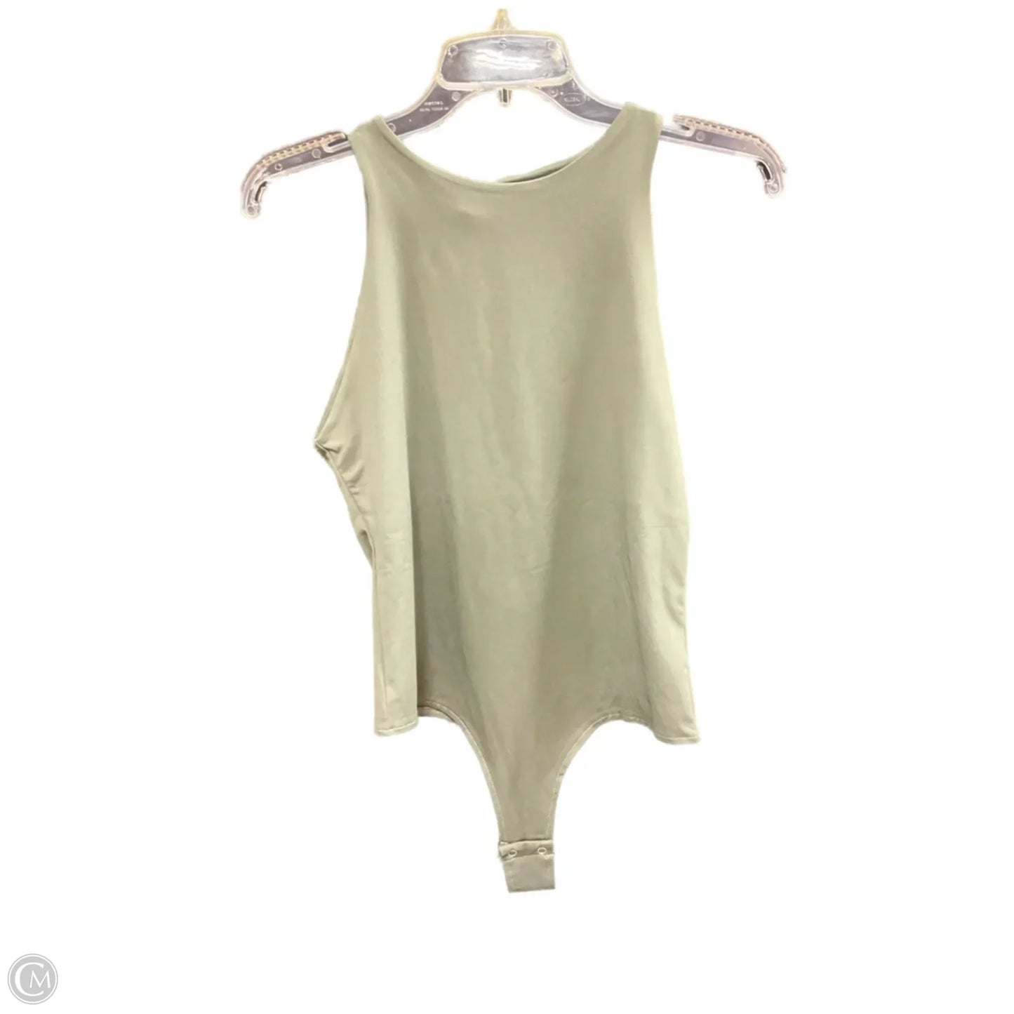Top Sleeveless By Clothes Mentor In Green, Size: L