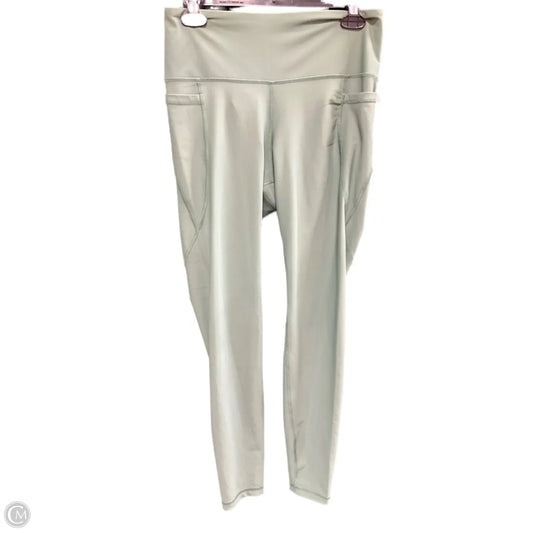 Athletic Leggings By Old Navy In Green, Size: L