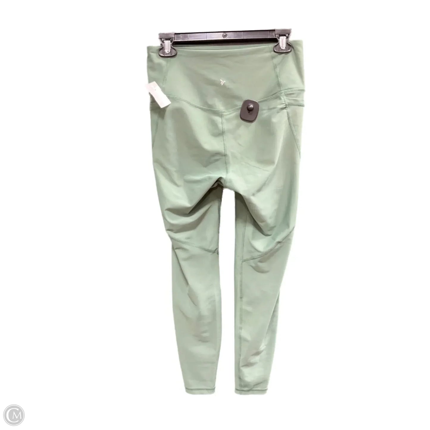 Athletic Leggings By Old Navy In Green, Size: L