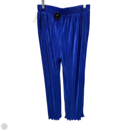 Pants Wide Leg By Grace In Blue, Size: 12