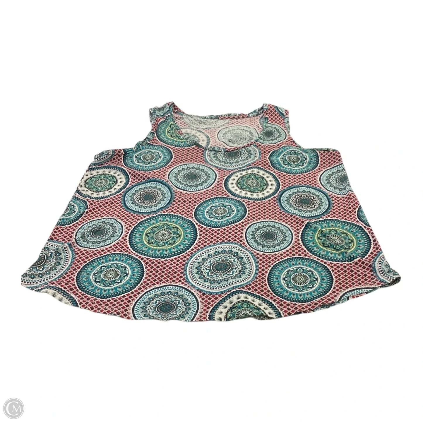 Top Sleeveless Basic By Loft In Multi-colored, Size: M