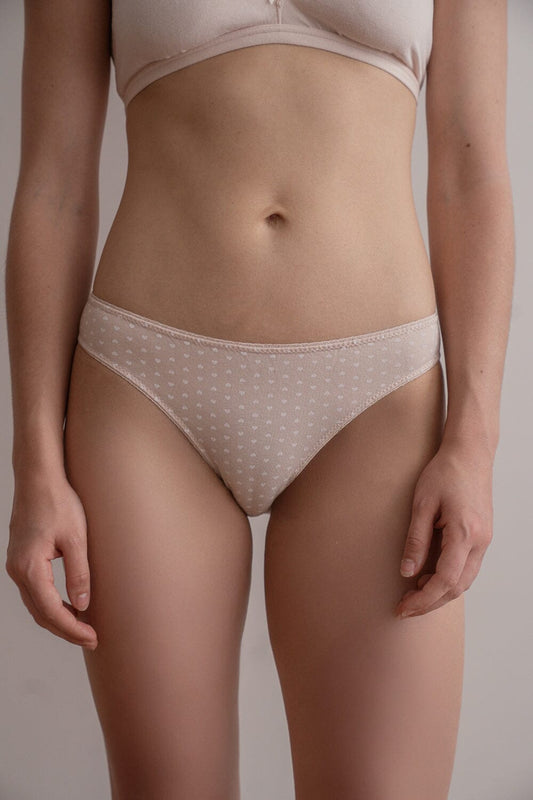 Hearts Scallop Underwear