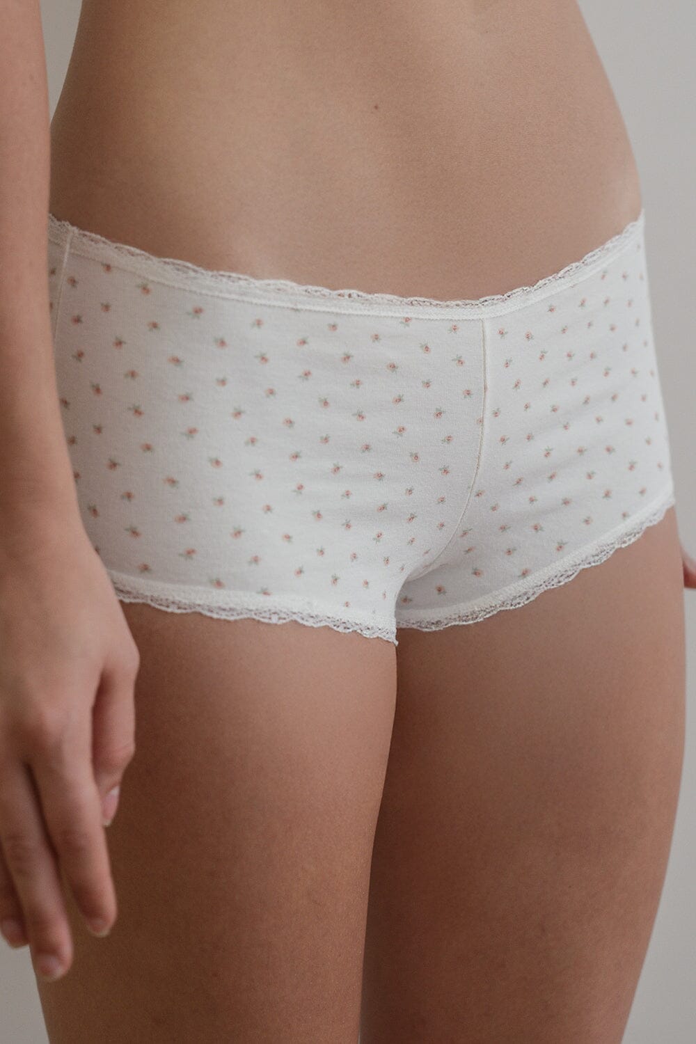 Floral Hipster Underwear