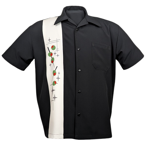 Olive Pick Single Panel in Black