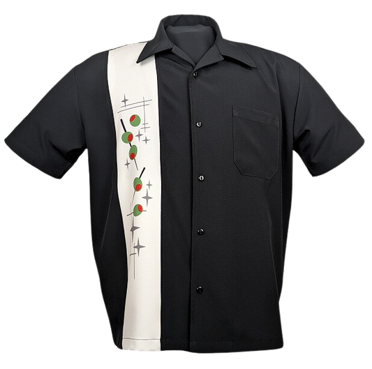 Olive Pick Single Panel in Black