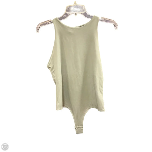 Top Sleeveless By Clothes Mentor In Green, Size: L