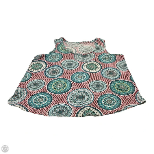 Top Sleeveless Basic By Loft In Multi-colored, Size: M