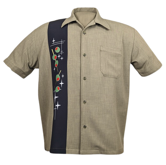 Olive Pick Single Panel in Herb